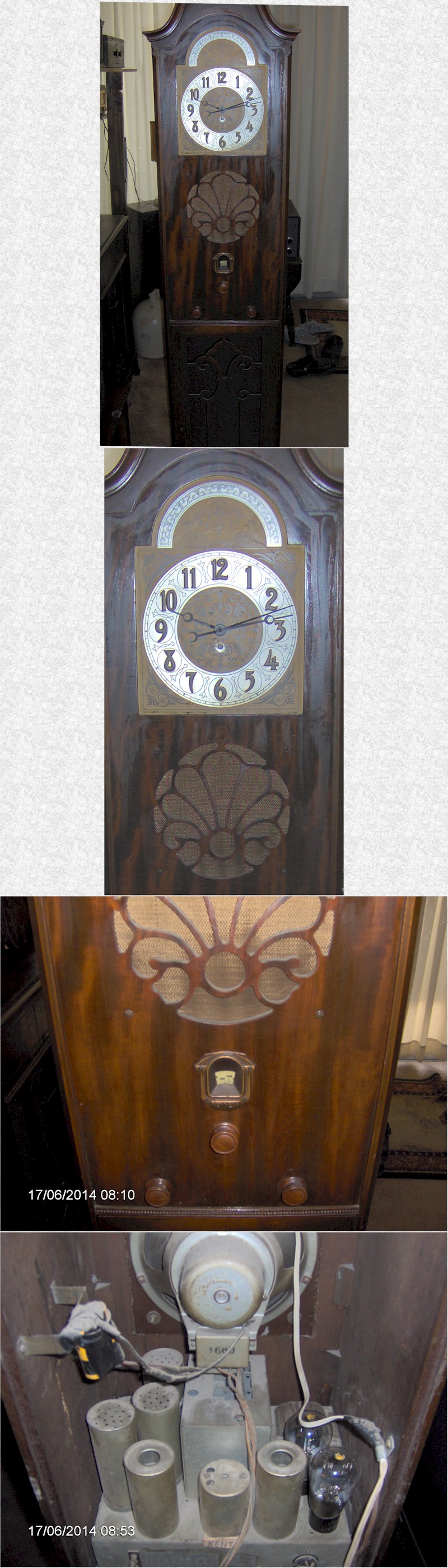 Colin B. Kennedy 52A Grandfather Clock