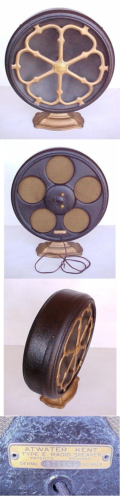 Atwater Kent E Drum Speaker