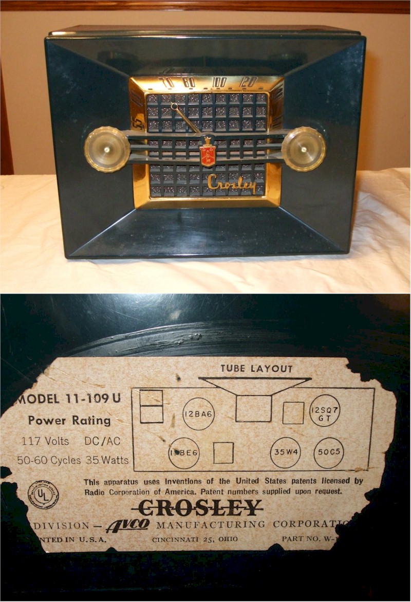 Crosley 11-109U 