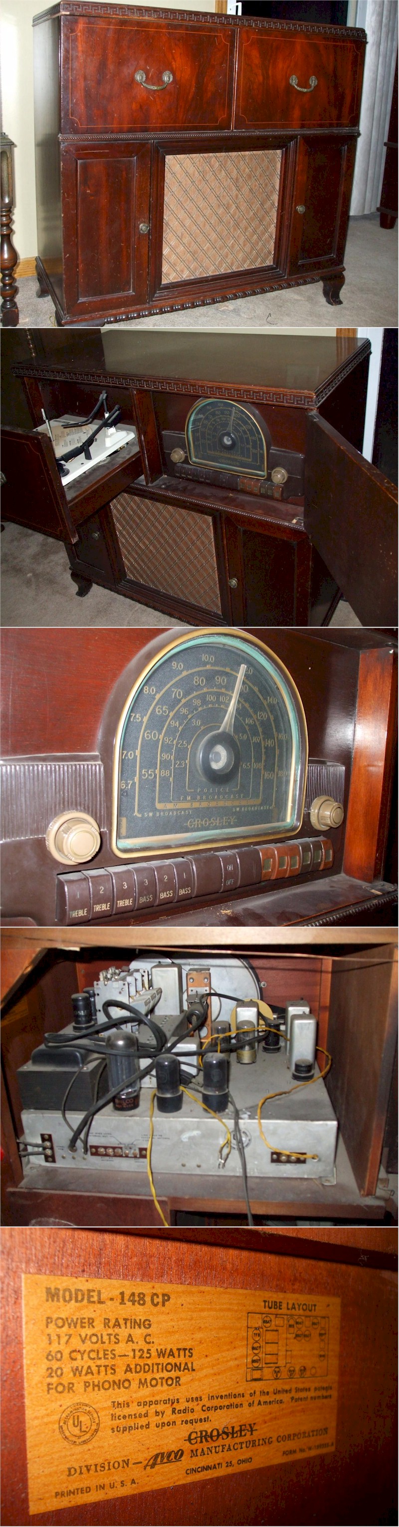 Crosley 148CP 