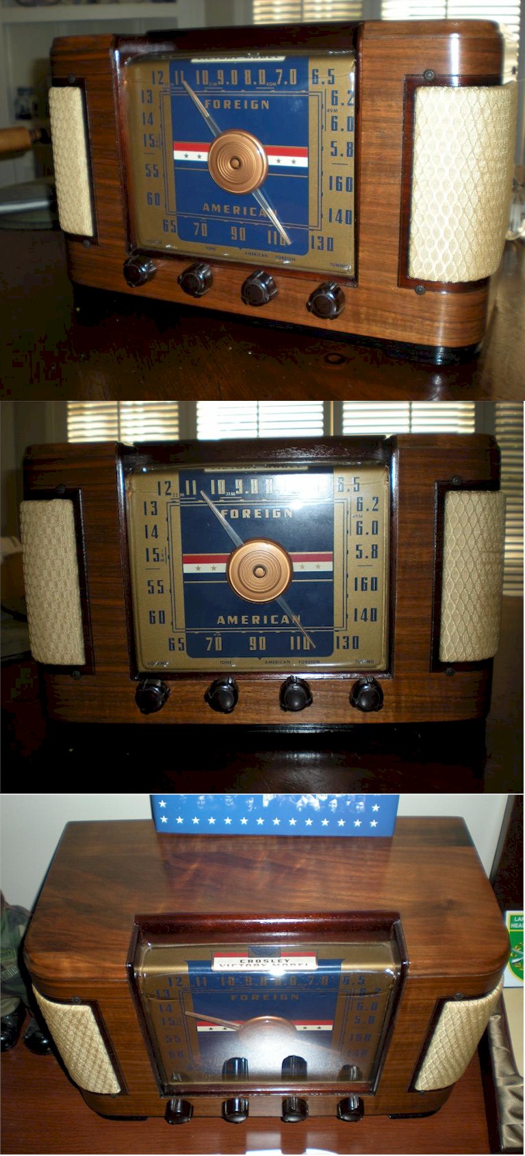 Crosley 63TA Victory Radio