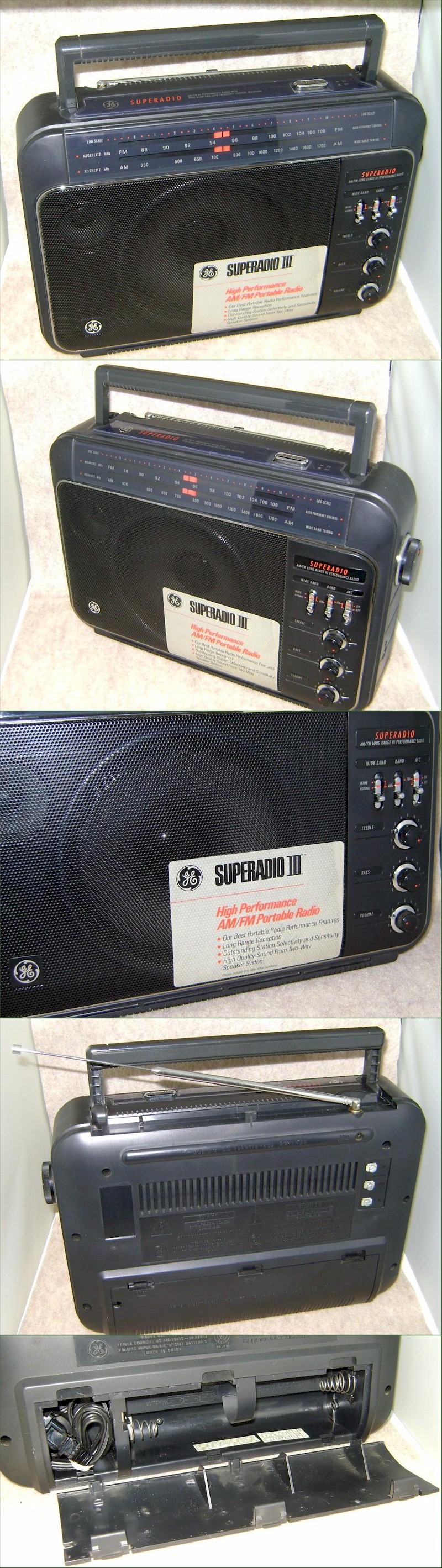 General Electric 7-2887 Superadio III