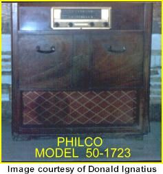 Philco 50-1723 