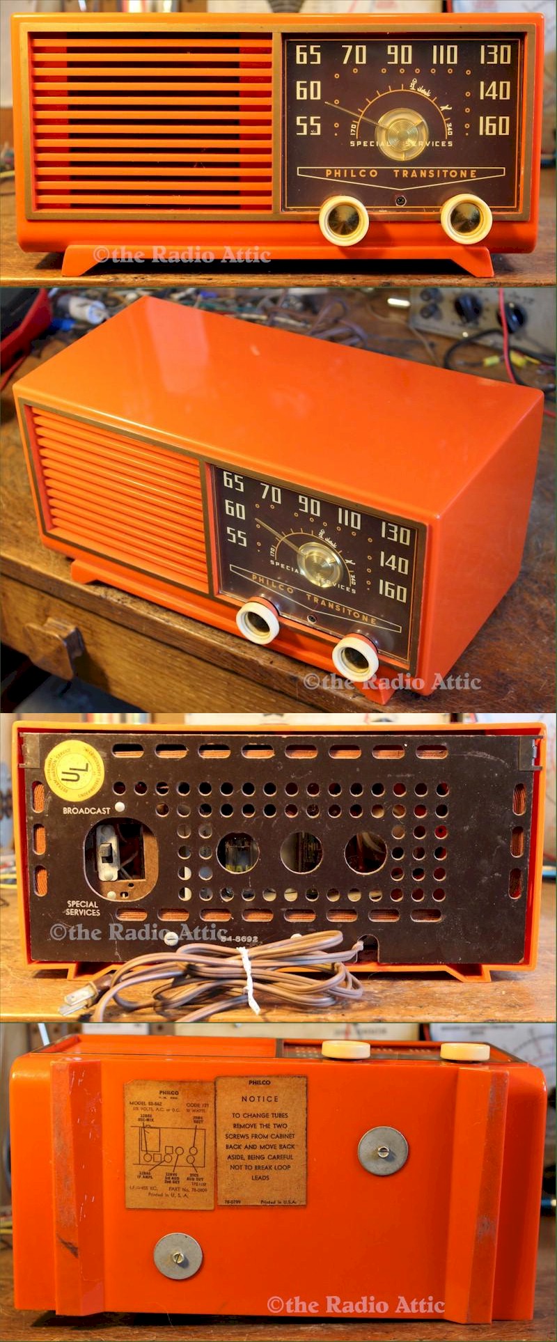 Philco 53-562 Special Services