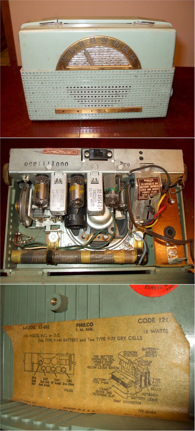 Philco 53-652 