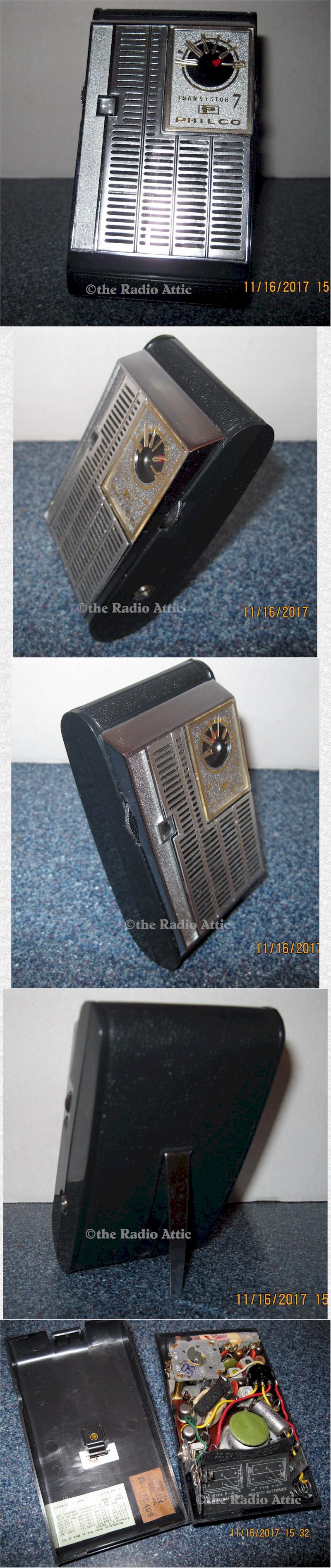 Philco T-77BK-124 