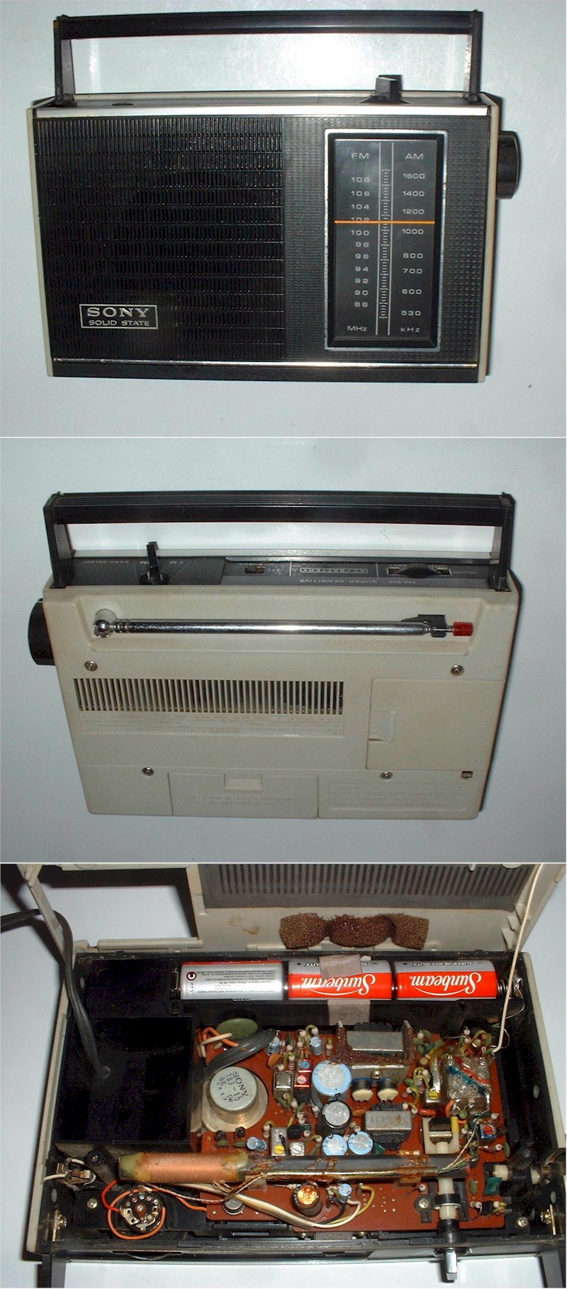 Sony TFM-7100W 