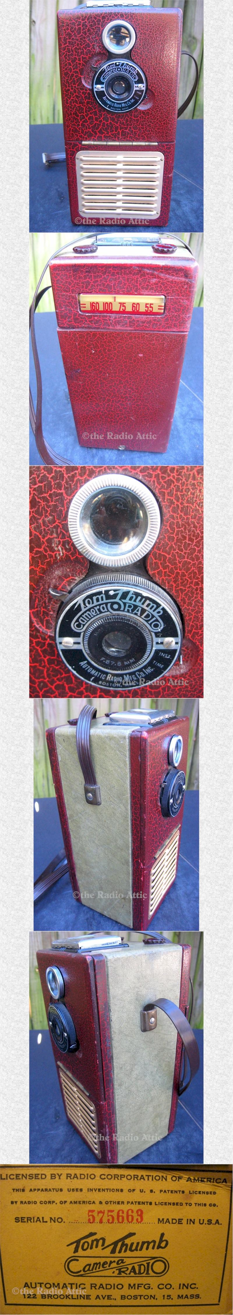 Tom Thumb Camera Radio 