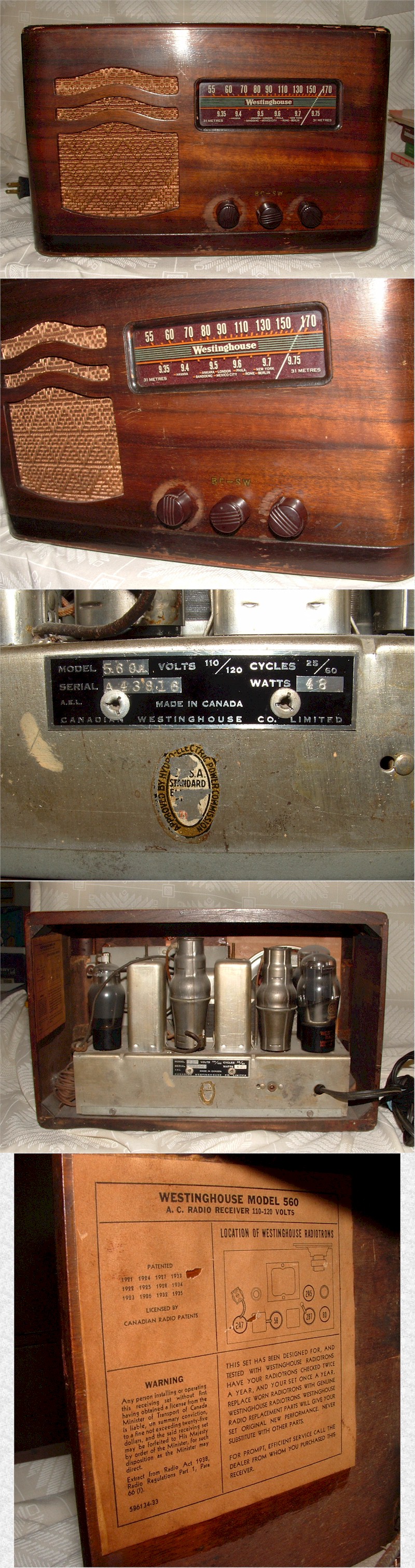 Westinghouse 560A 